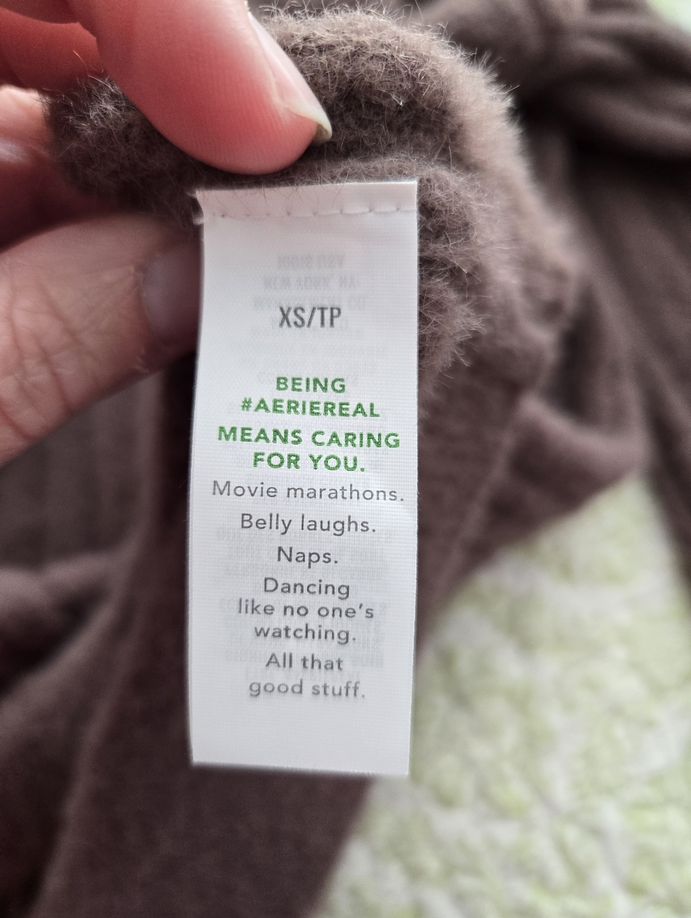 Aerie Buttercream Crew Oversized Sweater - Picture 6 of 8